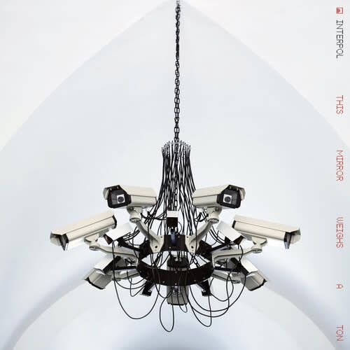 Interpol – This Mirror Weighs A Ton LP red Interpol – This Mirror Weighs A Ton LP red