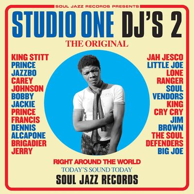 Soul Jazz Records Presents -- Studio One DJ's 2 LP transparent blue