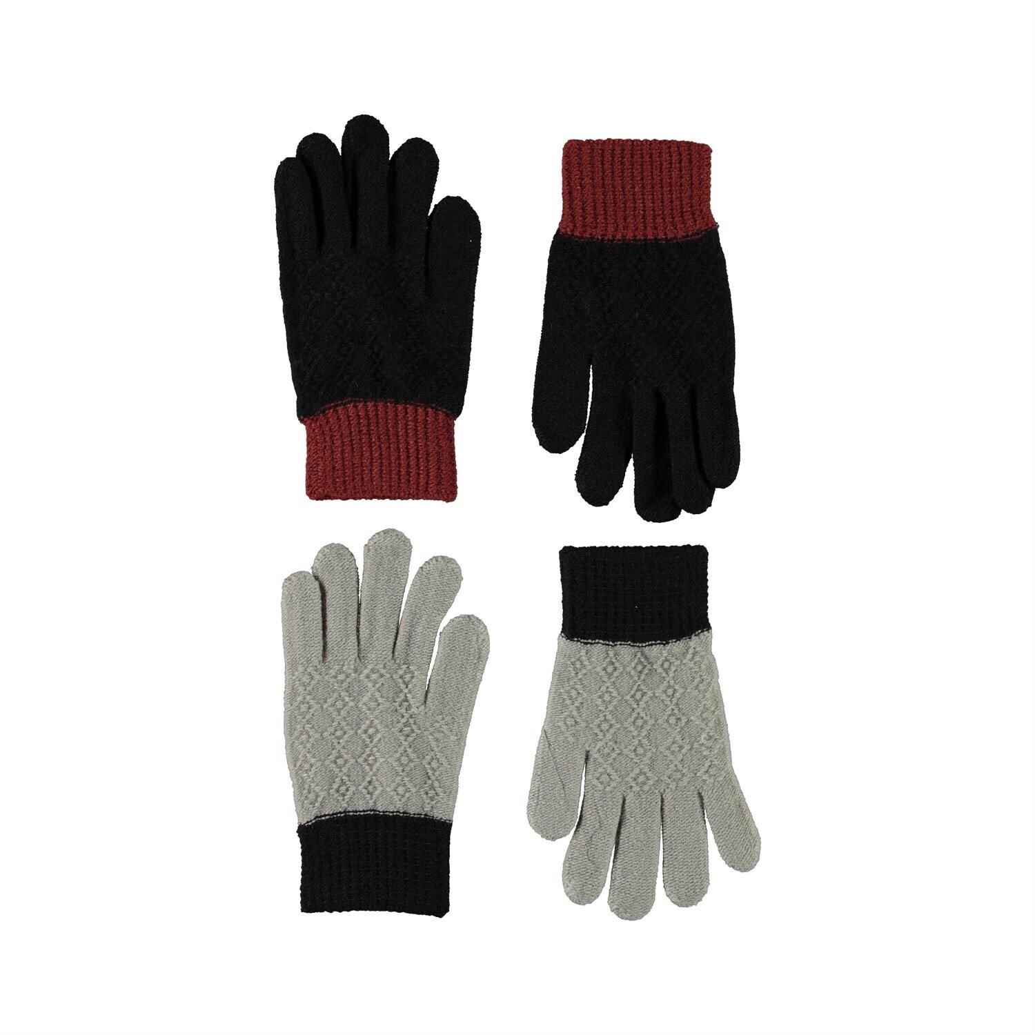 Kyra Glove Set Warm Grey 
