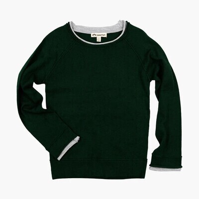 Jackson Roll Neck Sweater Emerald
