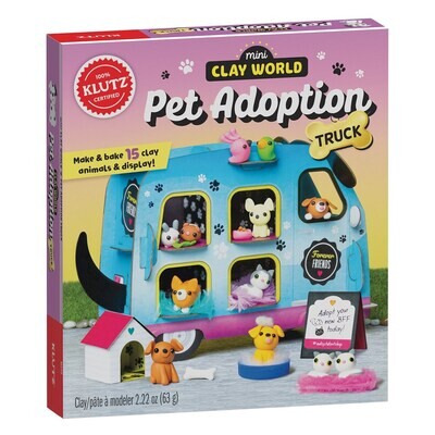 Mini Clay World Pet Adoption Truck