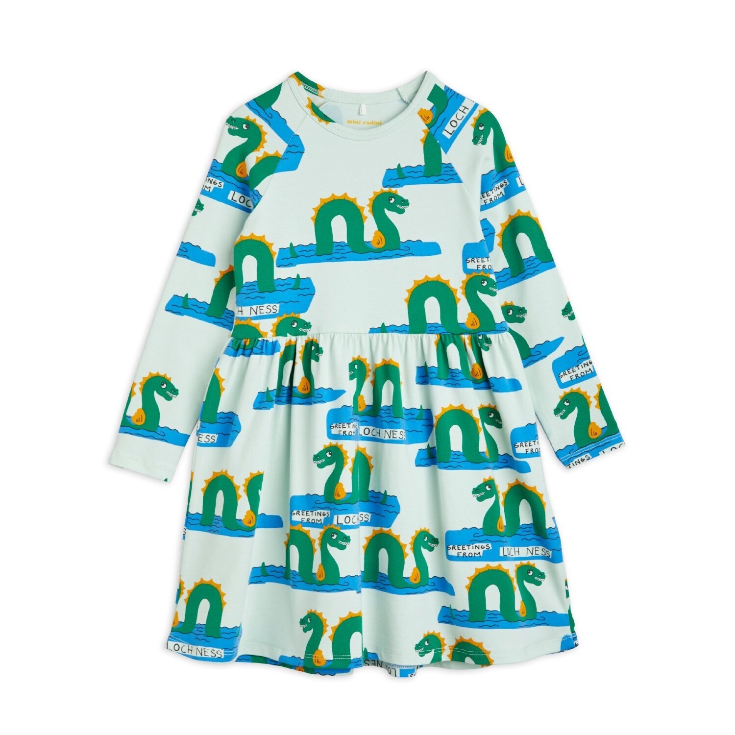Loch Ness AOP LS Dress 