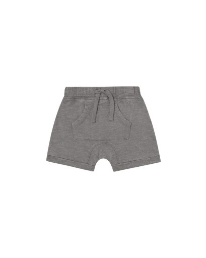 Front Pouch Shorts, Color: Ink, Size: 6-12M
