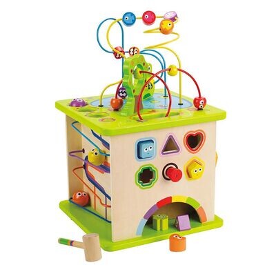 Country Critters Wooden Activity Playcube