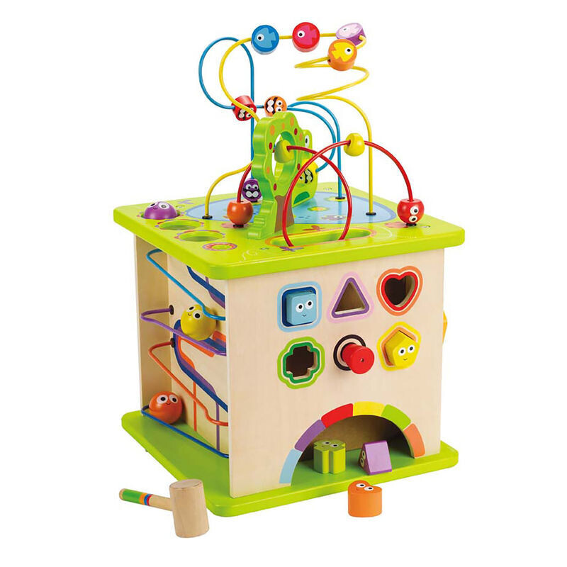 Country Critters Wooden Activity Playcube