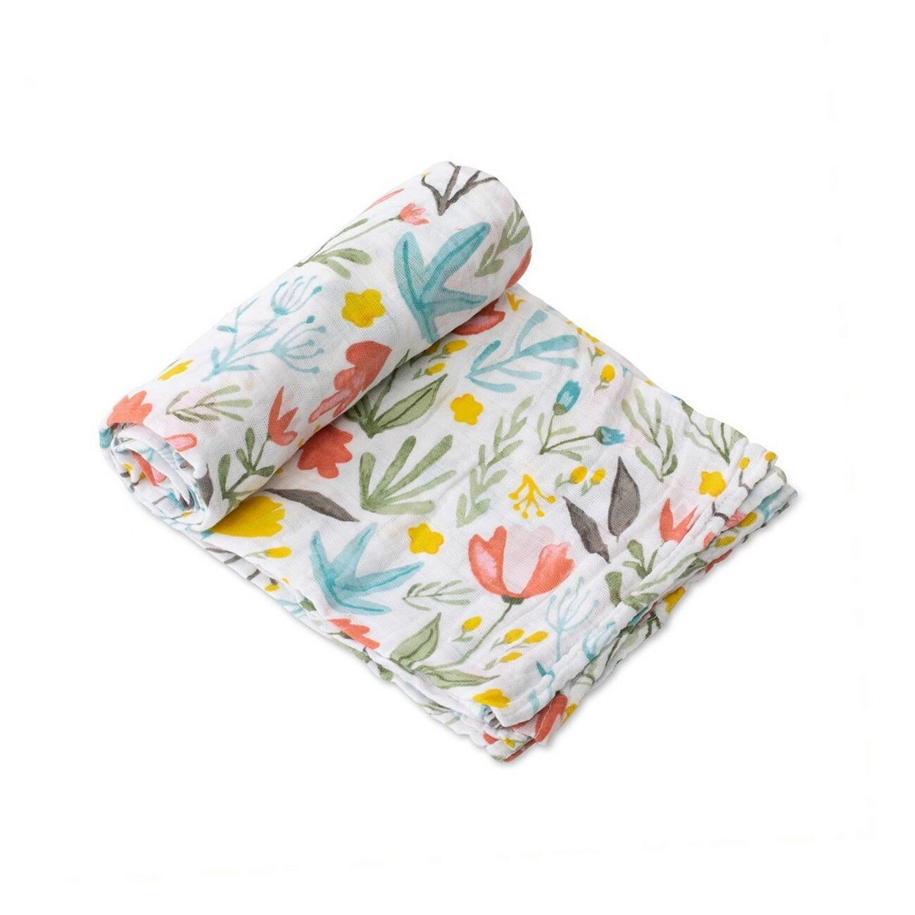 Muslin Swaddle Blanket - Meadow