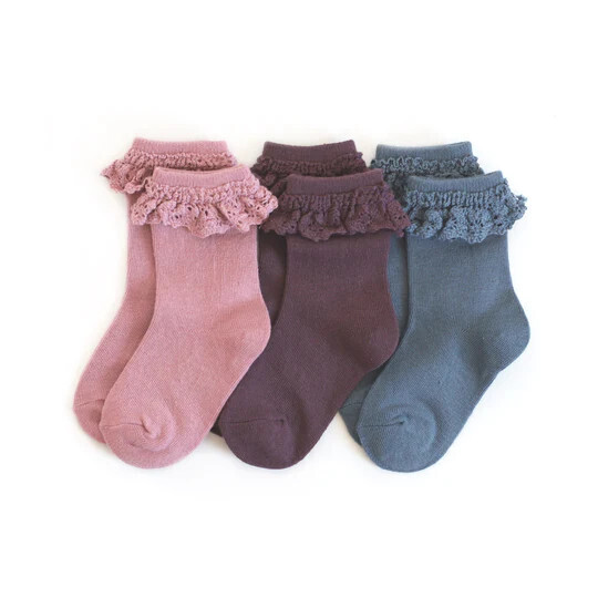 Daydreamer Lace Midi Sock 3-Pack