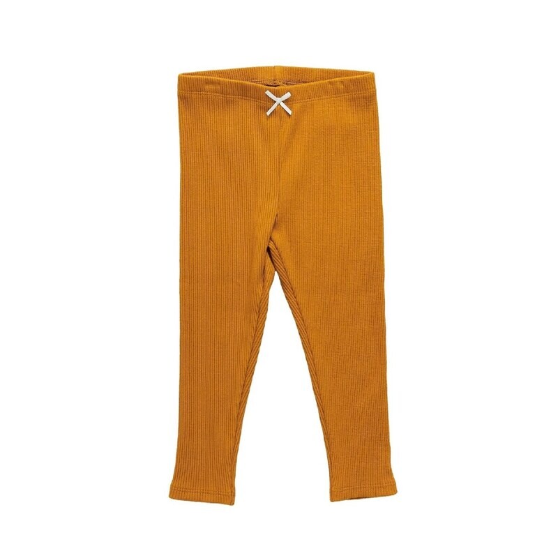 Rib Legging Inca Gold Org , Size: 5