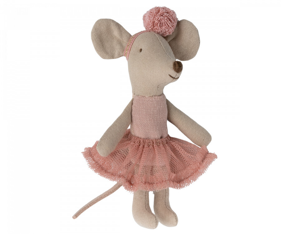 Ballerina Mouse, Little Sister - Rose
