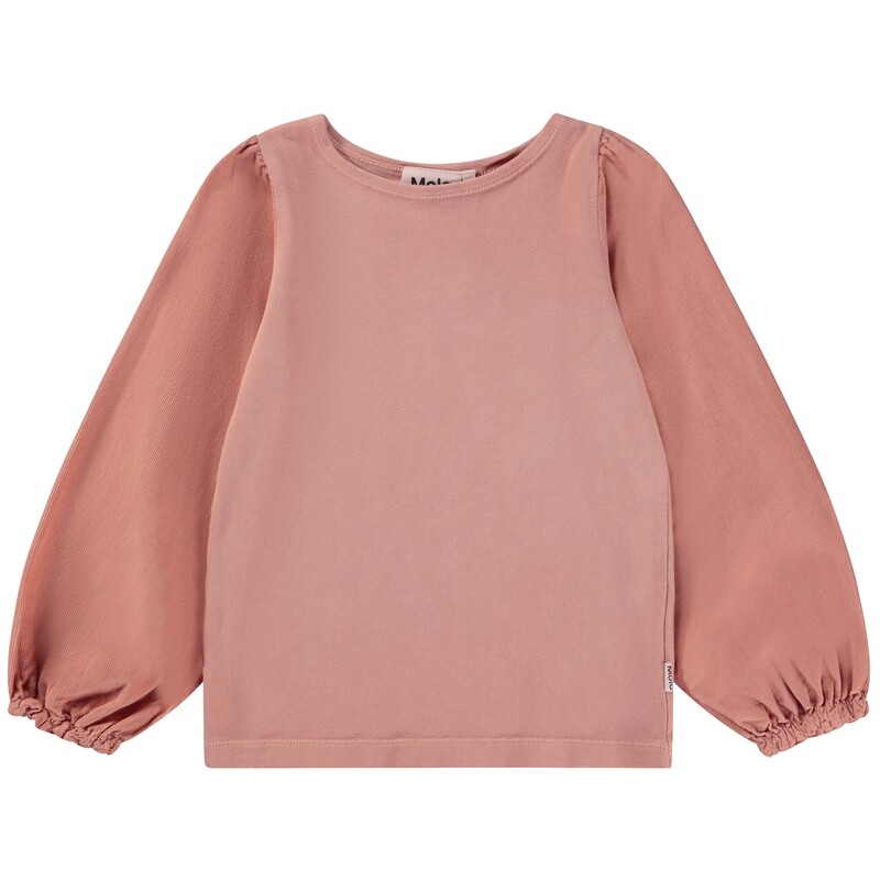 Rhoda LS Top Muted Rose 