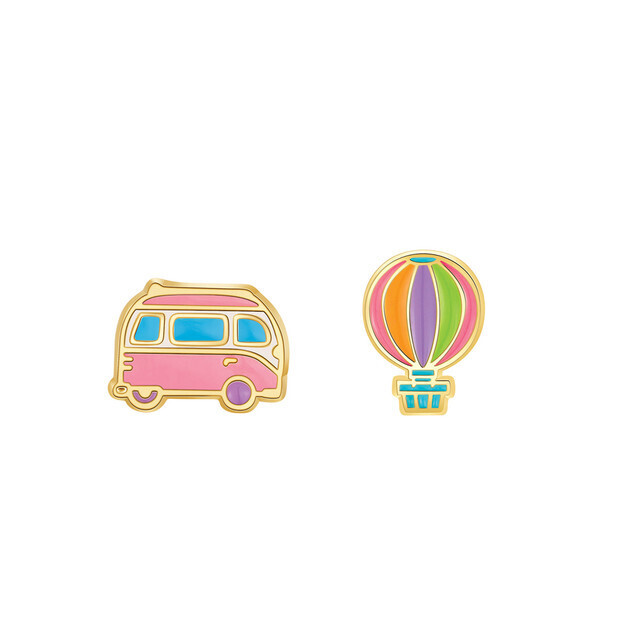 Travel Adventure Cutie Stud Earrings