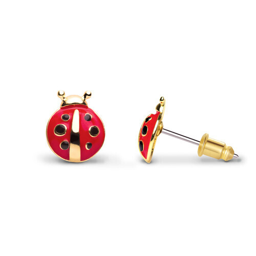 Little Ladybug Cutie Stud Earrings