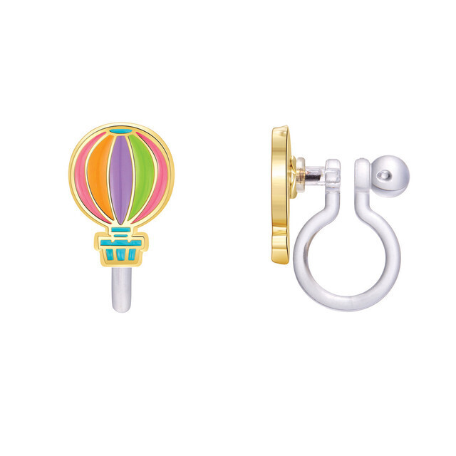 Hot Air Balloon Cutie Clip On Earrings