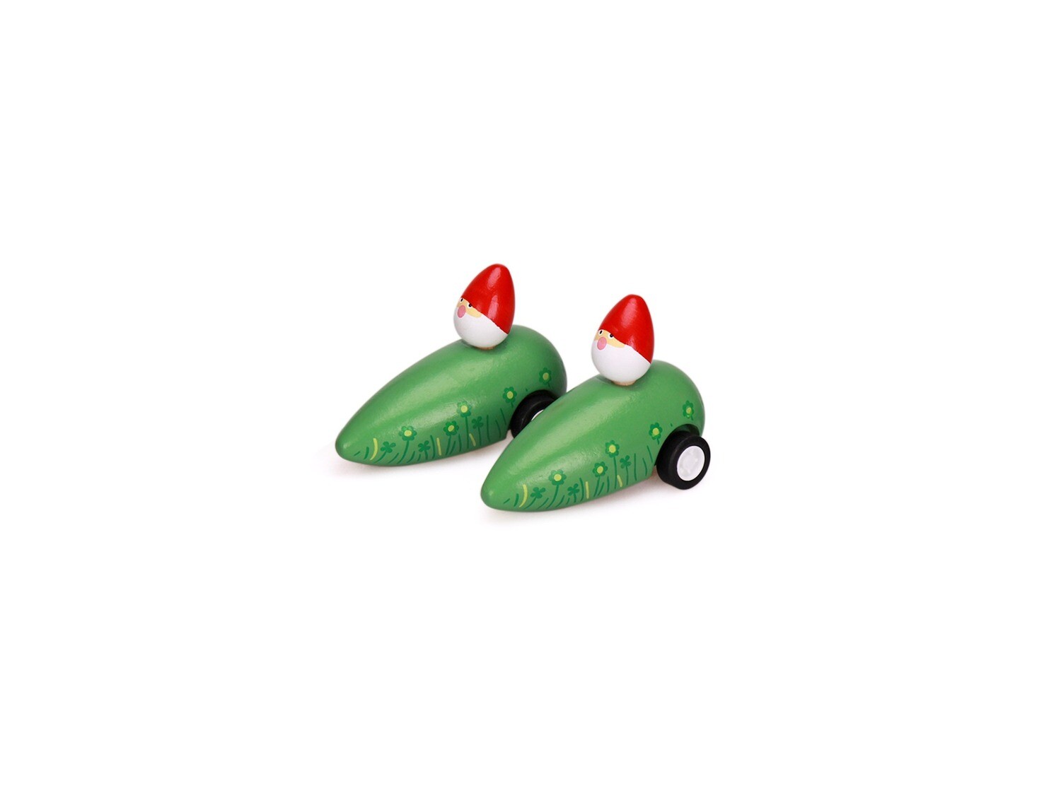 Garden Gnome Pull Back Racer