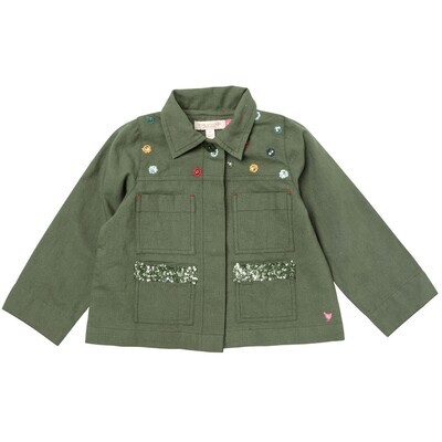 Army Jacket Four Leaf Clover