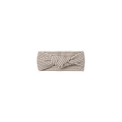 Knotted Headband Plum Stripe