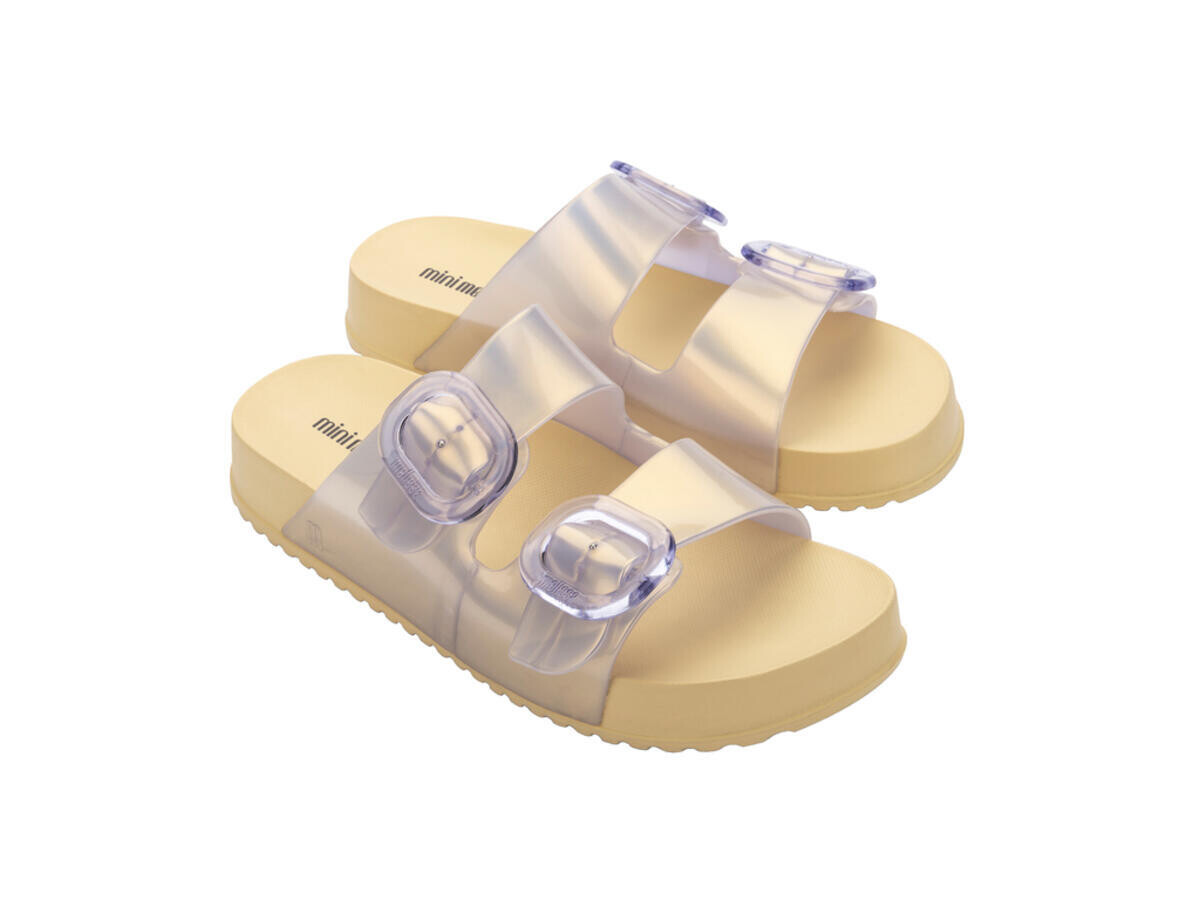 Cozy Kid Sandal Pearl Yellow, Size: 11