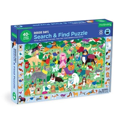 Search &amp; Find Doggie Days Puzzle 64 PC