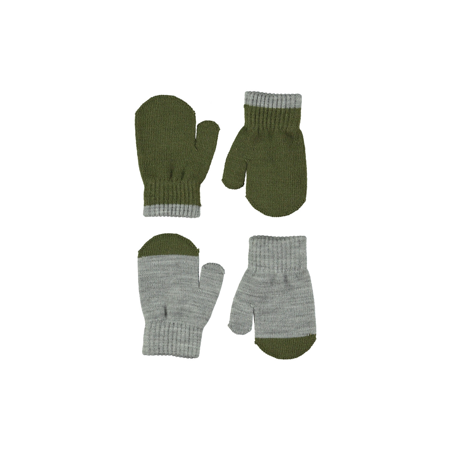 Kenny Mittens Grey Melange 0/3Y