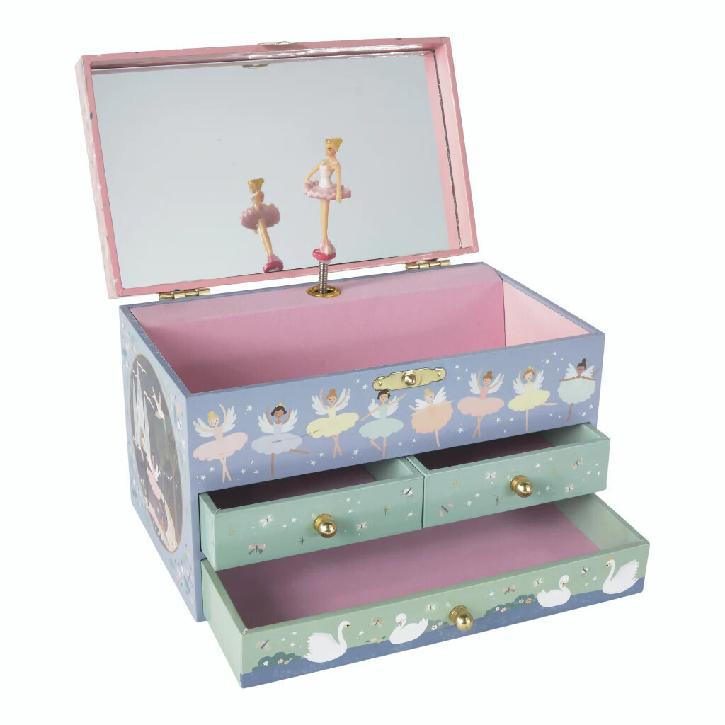 Jewelry Box Enchanted 3-Drawer