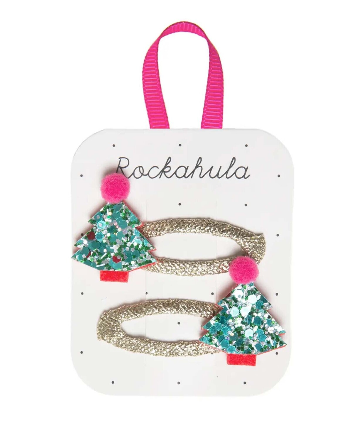 Christmas Tree Glitter Clips