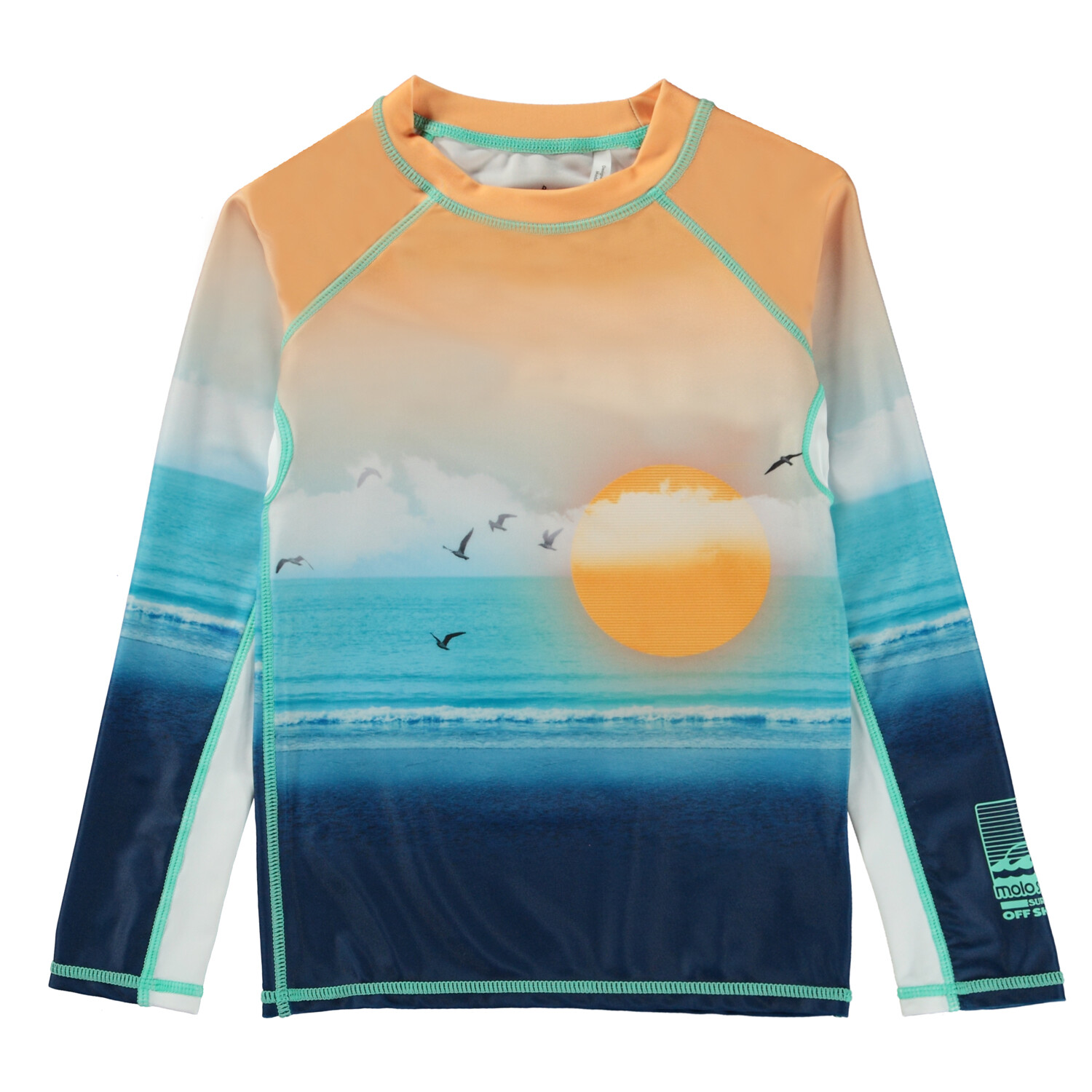 Neptune LS Rash Guard Sunset Beach