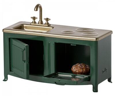 Kitchen, Mouse - Dark Green