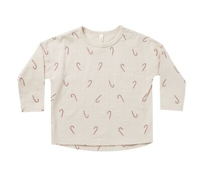 Long Sleeve Tee Candy Cane