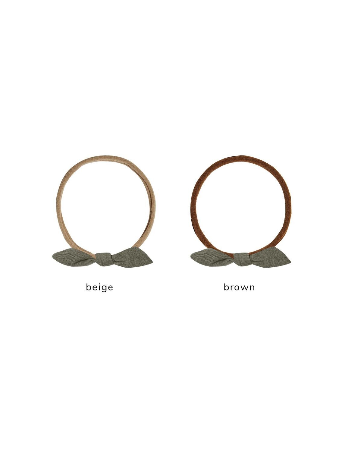Little Knot Headband Forest Beige