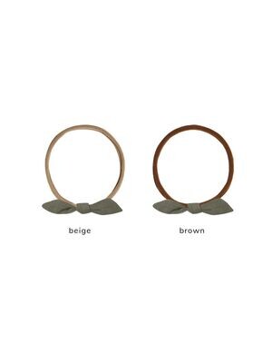 Little Knot Headband Forest Beige