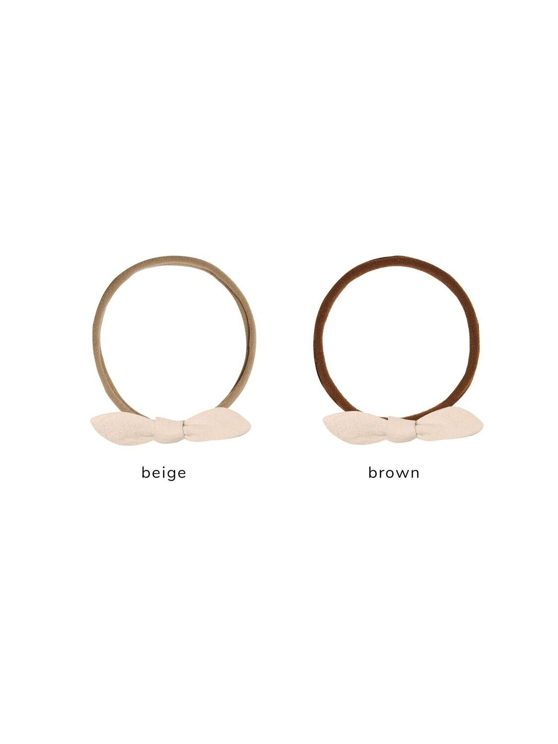 Little Knot Headband Shell Beige