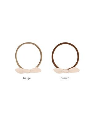 Little Knot Headband Shell Beige