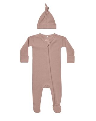 Waffle Sleep Set Mauve