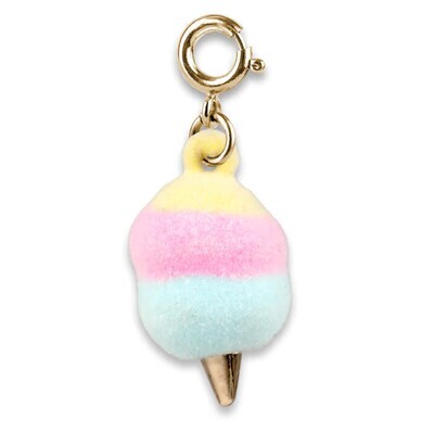 Gold Cotton Candy Charm