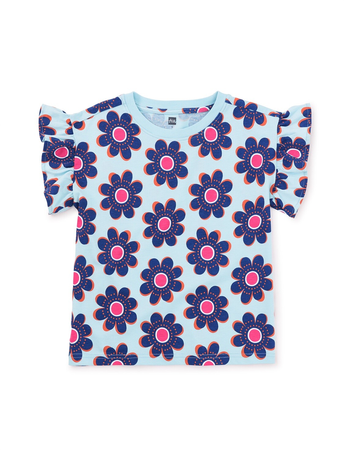 Easy Ruffle Sleeve Top Rosebank