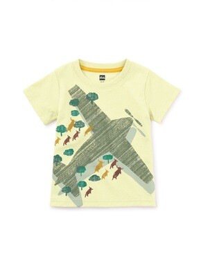 Air Plane Graphic Baby Tee