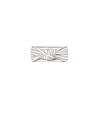 Knotted Headband Periwinkle Stripe 