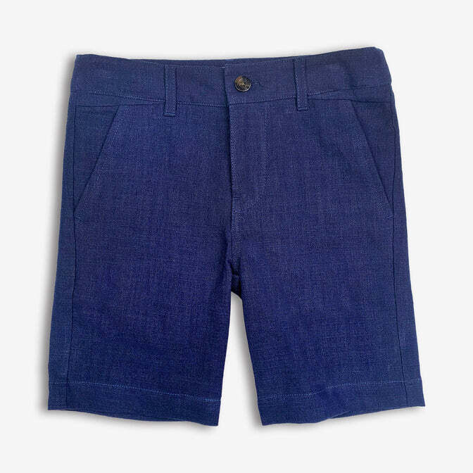 Trouser Short Dark Navy