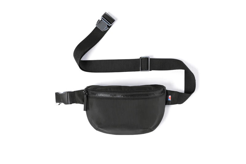 Mini Belt Bag - Black Nylon