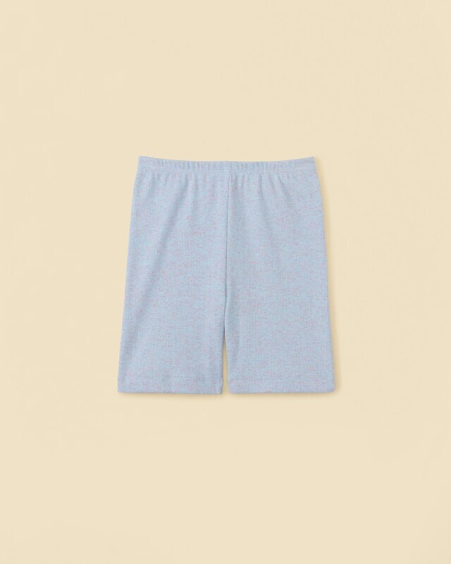 Ribbed Weekend Legging Short