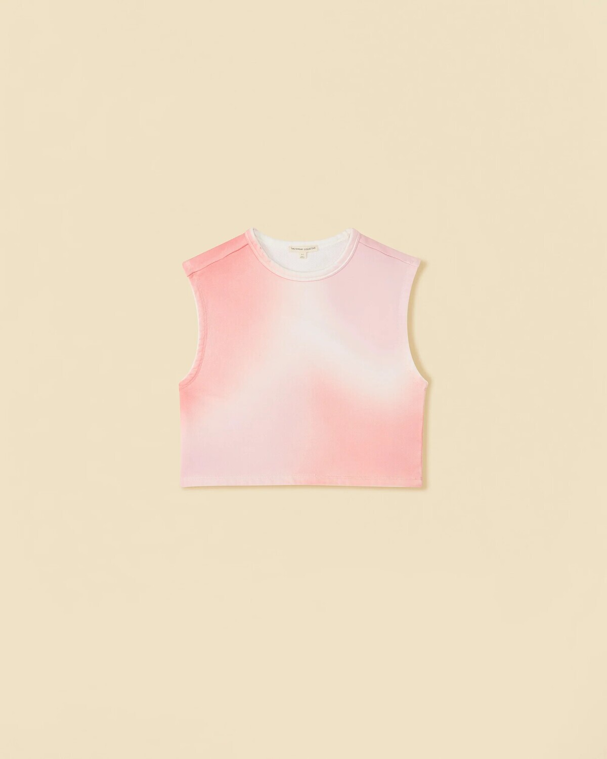 Cropped Castello Top Tie Dye