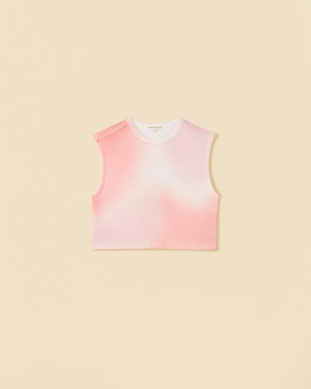 Cropped Castello Top Tie Dye