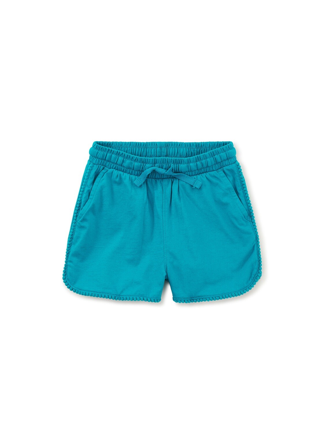 Pom-Pom Gym Shorts Enamel Blue