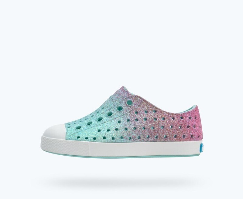 Jefferson Shoes Hollywood Hydrangea Bling/ Shell White Child