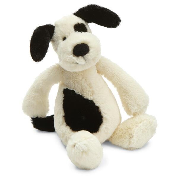 Bashful Black &amp; Cream Puppy Small