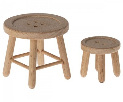 Table and Stool Set, Mouse