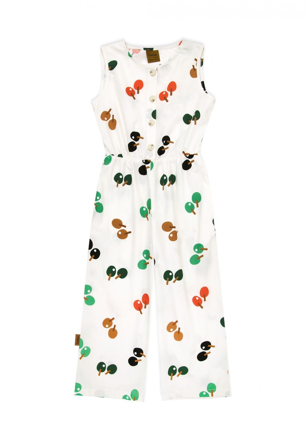 Ping Pong Print Jumpsuit