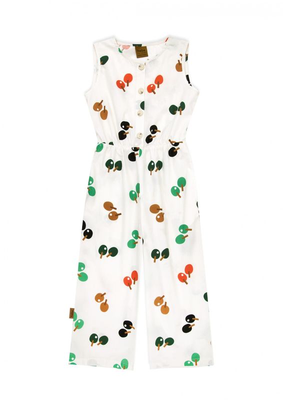Ping Pong Print Jumpsuit