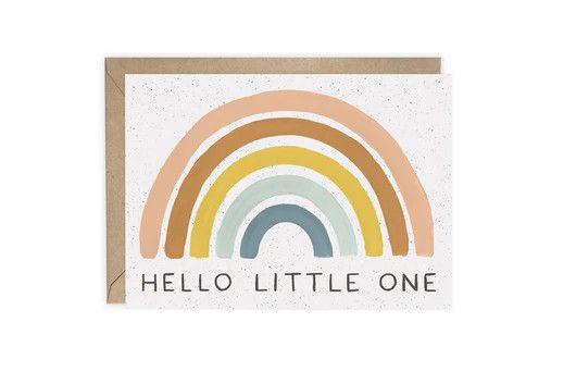 Rainbow Baby Card