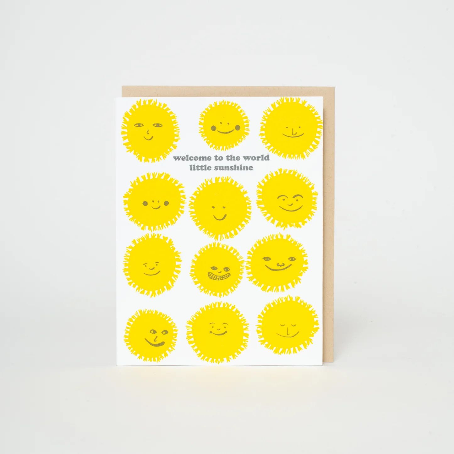 Welcome Sunshine Card